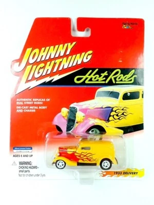 JOHNNY LIGHTNING / 1933 Ford Delivery (Yellow) / WHITE LIGHTNING. - Image 1 of 3