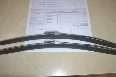 Chrysler Products 1969 carrocería "A" + limpiaparabrisas original de fábrica Barracuda Dart   Foto 1 de 4