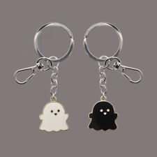 Funny Lovely Ghost Keychain Trend School Bag Car Key Pendant Indoor Decoration