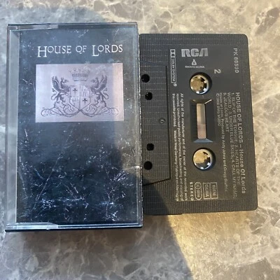 HOUSE  OF LORDS - S-T/HOUSE OF LORDS (RARE UK CASSETTE TAPE) RCA – PK 88530 - Image 1 of 2