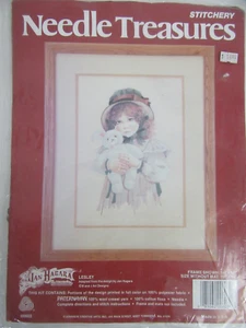 Needle Treasures Crewel Embroidery Kit 00603 Lesley 14x18 - Picture 1 of 2