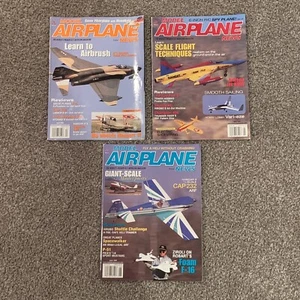 Lot of 3 Model Airplane News Magazine 1999 April May June - Dad's Estate - Picture 1 of 8