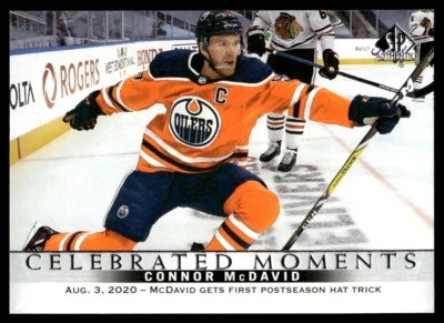 2020-21 SP Authentic Connor McDavid Edmonton Oilers #108 - Image 1 of 2