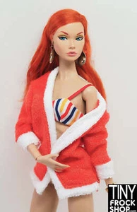 Integrity Mystery Date Poppy Parker Beach Date Red Terry Cloth Coverup - Picture 1 of 3