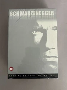 Schwarzenegger DVD Collection 4-Disc Boxset New Sealed UK Genuine - Foto 1 di 3