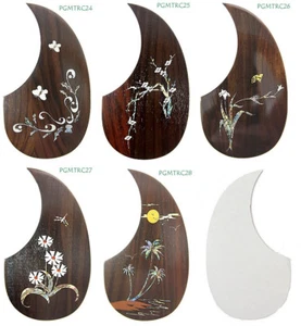 Acoustic Classical Guitar inlay Rosewood Pickguard Adhesive Tape PGMTRC24-27 - Picture 1 of 17