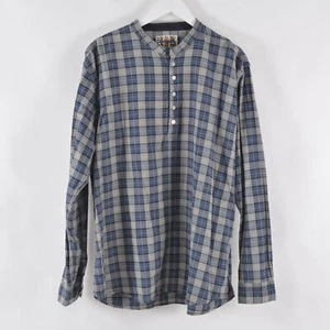 Desigual Women's Long Sleeve Tunic Shirt 3XL Half Button Top Plaid Oversized - Picture 1 of 6