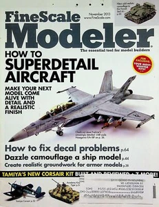 Fine Scale Modeler Magazine November 2013 How to Superdetail Aircraft - Picture 1 of 3
