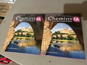 Chemins 1A French For A Connected World Student And Teachers Ed.s 2023 - Picture 1 of 3