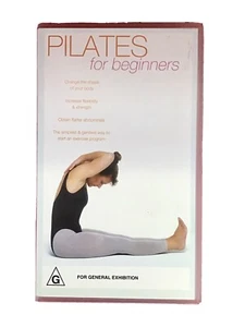 Pilates For Beginners VHS Retro Vintage Video Cassette (new) - Picture 1 of 5