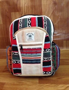 Medium Hemp Backpack - Picture 1 of 10