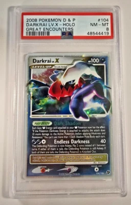 Pokemon Darkrai Lv.X Ultra Rare  PSA 8 Mint - Image 1 of 2