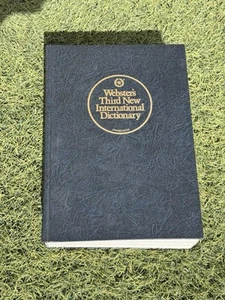 Webster's Third New International Dictionary Unabridged Hardcover 1993 M1727 - Foto 1 di 8