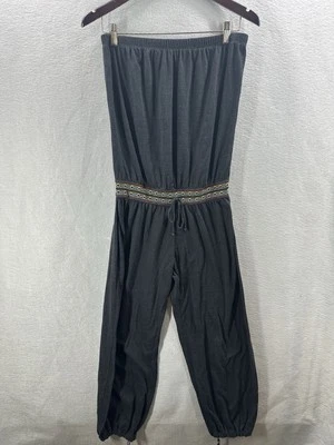 Mono de playa vintage Lucky Brand para mujer L sin mangas boho cottagecore Foto 1 de 4