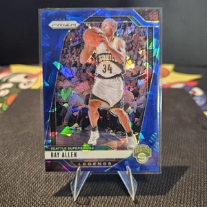 Ray Allen 2024-25 Panini Prizm #300 Blue Ice Prizm /125 Sonics HOF Legend - Picture 1 of 2
