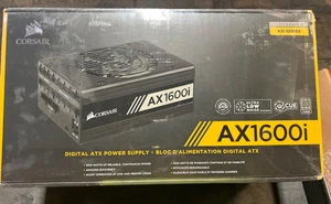 Corsair AX1600i 1600W Digital ATX Power Supply 80 PLUS Titanium Modular - Photo 1/6