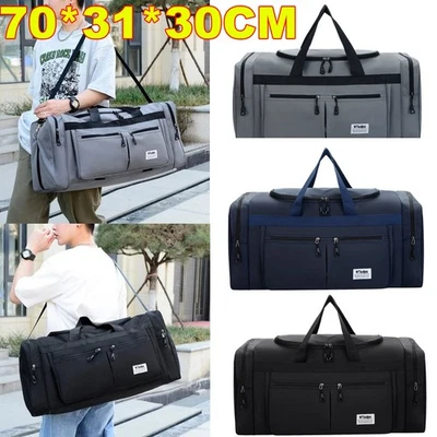 High Quality Lightweight Holdall Cargo Travel Cabin Gym Duffle Bag Men Women - Image 1 of 4