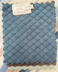 Das Original Gestepptes Mikrofaser Geschirrtuch 3er Pack Aqua Grau Navy (siehe Hinweis) NEU - Bild 1 von 5