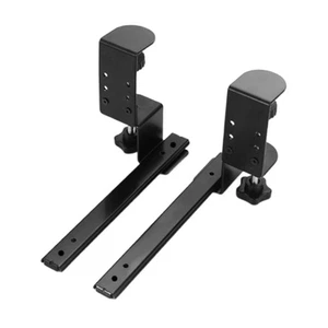 2 Pieces Under Desk Keyboard Tray Slide Drawer Slides for Office Home Table - Picture 1 of 6