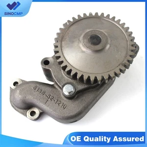 Oil Pump for Komatsu 6D105 Engine PC200-3 Excavator 6136-52-1100 6136-52-1210 - Picture 1 of 9