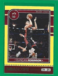 2024-25 Hoops Basket Giallo Flood Duncan Robinson #222 Miami Heat - Foto 1 di 2