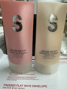 Tigi S- Factor Color Savvy Sulfate-Free Shampoo & Moisturizing Conditioner - Picture 1 of 1