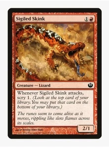 Sigiled Skink | Khans of Tarkir KTK | MTG | Pauper Aggro | Common LP - Picture 1 of 3