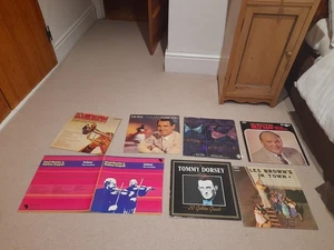 Collection 7 Jazz vinyl LPs Records Billy May George Shearing Les Brown Dorsey - Picture 1 of 1