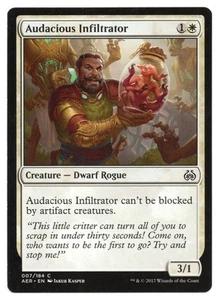MTG Audacious Infiltrator | #7 Aether Revolt | English - Picture 1 of 2
