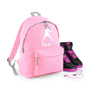 Personalised Boxer Backpack for Boy & Kid, Stylish Rucksack Sports Gear Storage - Picture 1 of 124