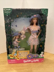 1998 Easter Bunny Fun Barbie & Kelly Gift Set # 21720 Target Special Edition - Picture 1 of 12