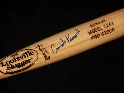 CAMILO PASCUAL AUTOGRAPHED BAT (MINNESOTA TWINS) - Spring Training Used Bat! - Image 1 of 2