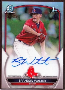 Refractores autógrafos Bowman Chrome Prospect 2023 #CPA-BWR Brandon Walter/499 - Imagen 1 de 3
