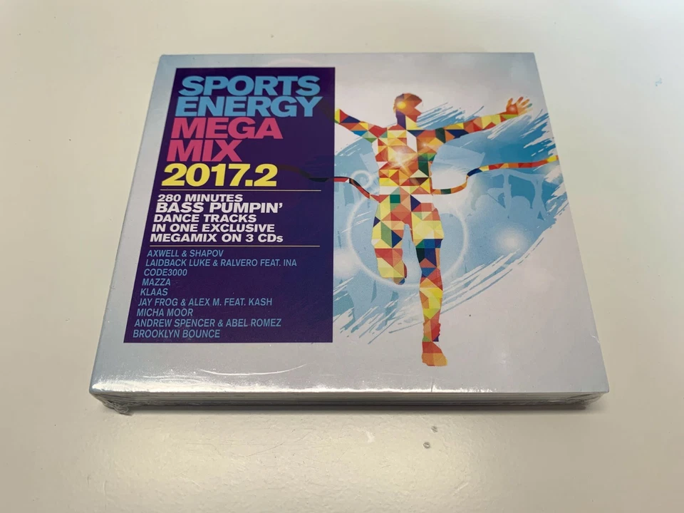 Various - SPORTS Energy Megamix 2017.2 - 3 CD´s © 2017>280 min.Electronic,Dance - Bild 1 von 2