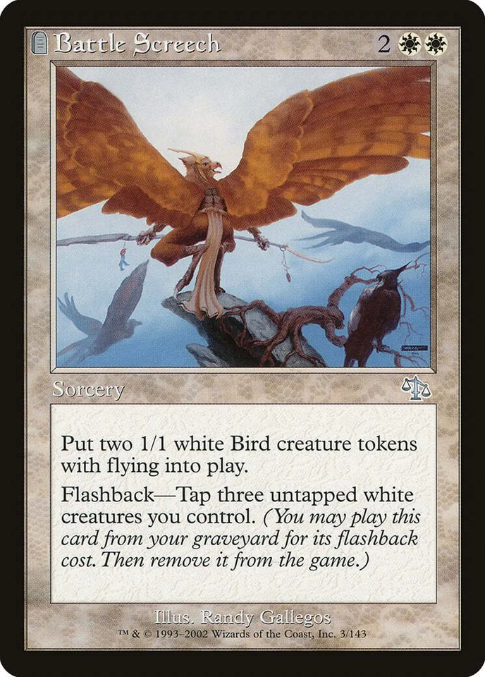 Battle Screech Judgment PLD White Uncommon MAGIC THE GATHERING CARD ABUGames - Image 1 of 1