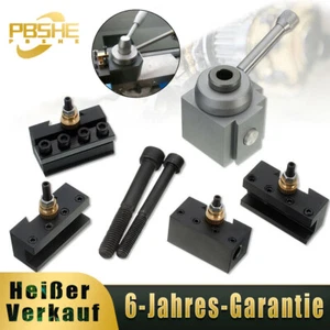 Drehmaschine Werkzeughalter Schnellwechselhalter Drehbank Pfostenfräserhalter - Bild 1 von 12