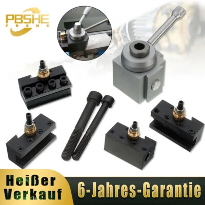 Drehmaschine Werkzeughalter Schnellwechselhalter Drehbank Pfostenfräserhalter - Bild 1 von 4