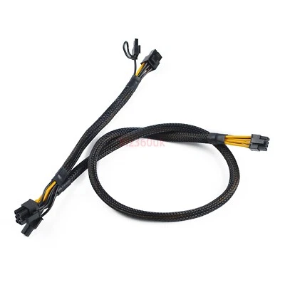 8pin to 8+8pin GPU PCI-E Graphics Card Power Supply Cable for HP DL380 G10 Gen10 - Image 1 of 4