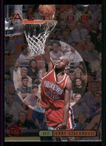 1997-98 UD3 Awesome Action #A3 Jerry Stackhouse - Picture 1 of 2