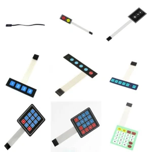 4x4/4x5/4x3/1x6/1x4 Keys Matrix Keyboard Array Membrane Switch Keypad Keyboard - Picture 1 of 1
