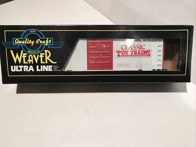 Weaver Ultra Line CTT5, revista Classic Toy Trains 5to aniversario vagón de carga, 1992 Foto 1 de 4