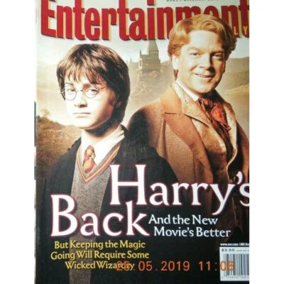 HARRY POTTER entertainment weekly HARRY'S BACK david blaine CHRIS CORNELL cobain Foto 1 de 4
