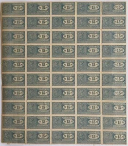Germany Deutsches Reich Franchtstempel Sheet Railway MNH Bogen UK - Picture 1 of 3