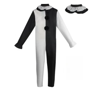 Movie Terrifier Clown Cosplay Costume Halloween Party Horror Movie Full Set 1PC - Picture 1 of 7