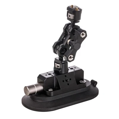 Saugfuss Set für Smartphone, Kamera, ActionCam, GoPro, ovaler Saugnapf - Bild 1 von 4