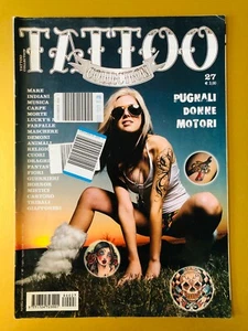 Tattoo Collection Body Art Magazine 2008 #27 Cover Pugrali Dokke Motori 1126 - Imagen 1 de 2