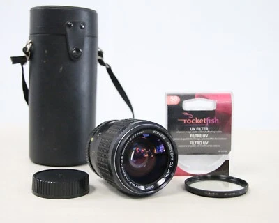 Pentax SMC Pentax-M Zoom 35mm-70mm f2.8-f3.5 Camera Lens with Case + Filter RARE - Image 1 of 4