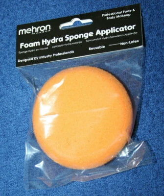 Hydra 海绵舞台化妆戏剧面部油漆小丑混合美女 Mehron 电视  — 第 1/4 张图片