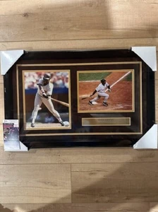 Tony Gwynn signed autographed San Diego Padres 8x10 Photo Collage Framed JSA - Picture 1 of 6