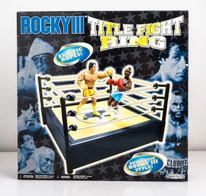 Jakks Pacific 2006 ROCKY III Title Fight RING New In Box Mister T Clubber Lang - Picture 1 of 7